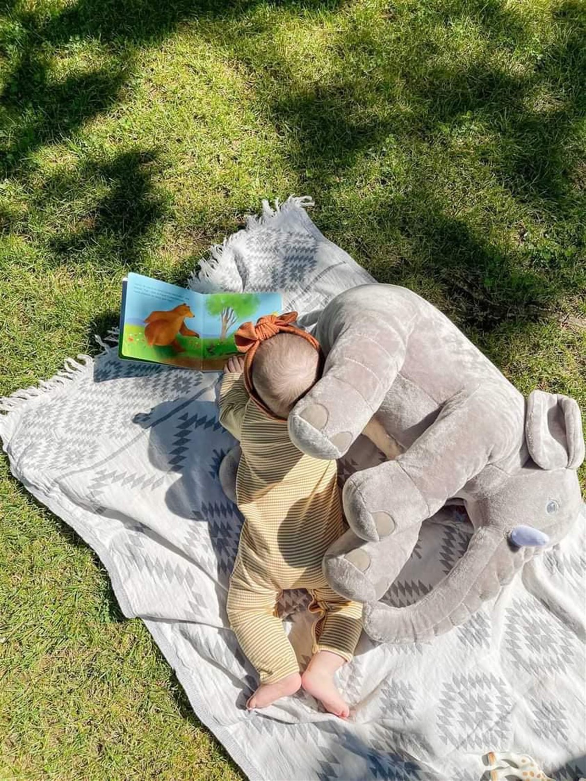 Sarı-Beyaz Patiksiz Esnek Bebek Tulumu