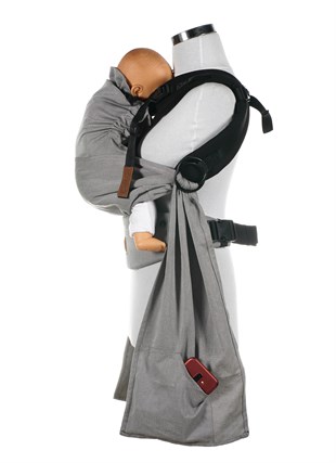 Girift Sling Kanguru Cube Halkalı Kuşaklı Ergonomik Bebek Kanguru 0-4 Yaş