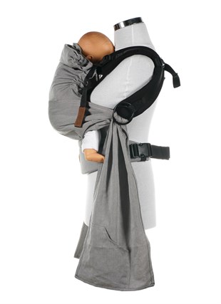 Girift Sling Kanguru Cube Halkalı Kuşaklı Ergonomik Bebek Kanguru 0-4 Yaş