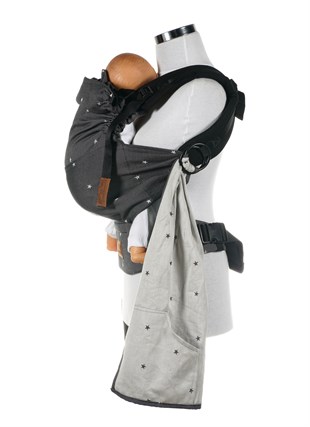 Girift Sling Kanguru Stars Halkalı Kuşaklı Ergonomik Bebek Kanguru 0-4 Yaş