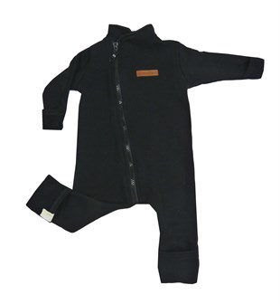 Lacivert Kalın Bebek Tulumu