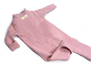 Pembe Kalın Bebek Tulumu
