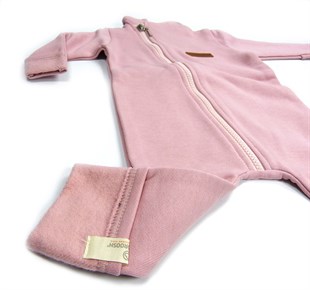 Pembe Kalın Bebek Tulumu