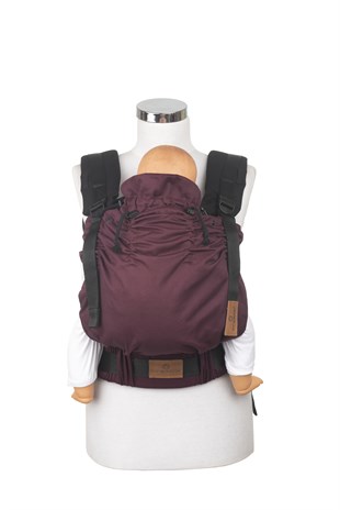 Maroon New Age Büyüyen Yenidoğan Ergonomik Bebek Kangurusu - Oeko Tex
