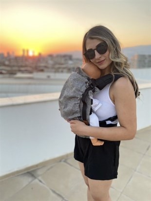 Pixel New Age Büyüyen Yenidoğan Ergonomik Bebek Kangurusu - Oeko Tex