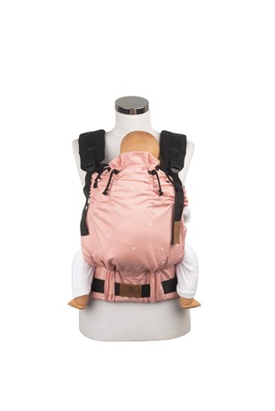 Stars Pinky New Age Büyüyen Yenidoğan Ergonomik Bebek Kangurusu - Oeko Tex