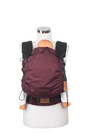 New Age Büyüyen Yenidoğan Ergonomik Bebek Kangurusu- Oeko Tex (MAROON)