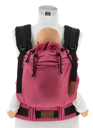 Pembe Gri New Age Büyüyen Yenidoğan Ergonomik Bebek Kangurusu - Oeko Tex