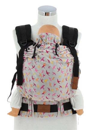 Pink Martins New Age Büyüyen Yenidoğan Ergonomik Bebek Kangurusu - Oeko Tex