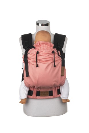 Coral New Age Büyüyen Yenidoğan Ergonomik Bebek Kangurusu - Oeko Tex