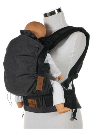 Dark New Age Büyüyen Yenidoğan Ergonomik Bebek Kangurusu - Oeko Tex