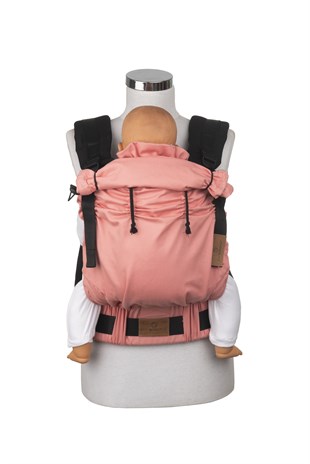 Coral New Age Büyüyen Yenidoğan Ergonomik Bebek Kangurusu - Oeko Tex