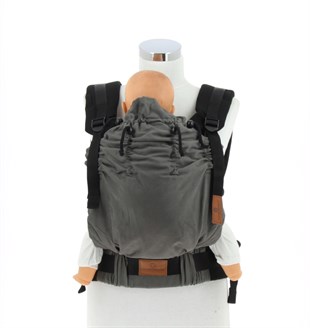 Antrasit New Age Büyüyen Yenidoğan Ergonomik Bebek Kangurusu - Oeko Tex