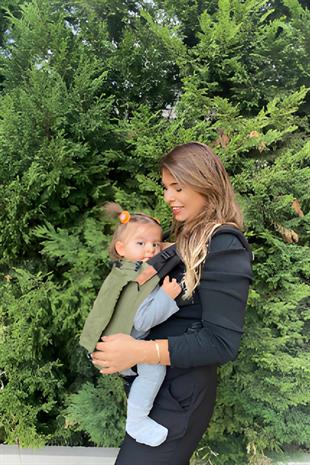 Olive Linen New Age Büyüyen Yenidoğan Ergonomik Bebek Kangurusu - Oeko Tex