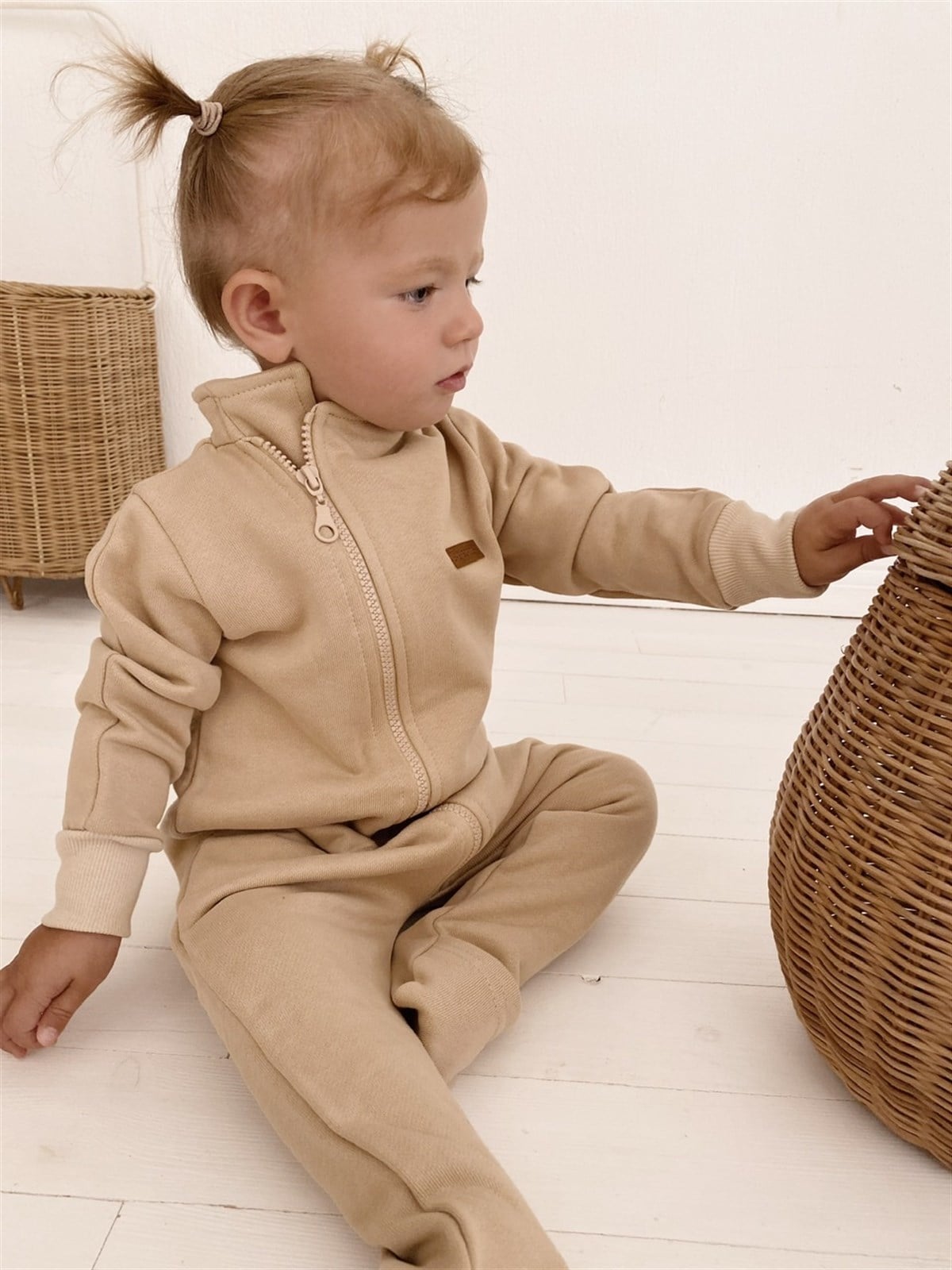 Kalın Bebek Tulumu (BEJ)