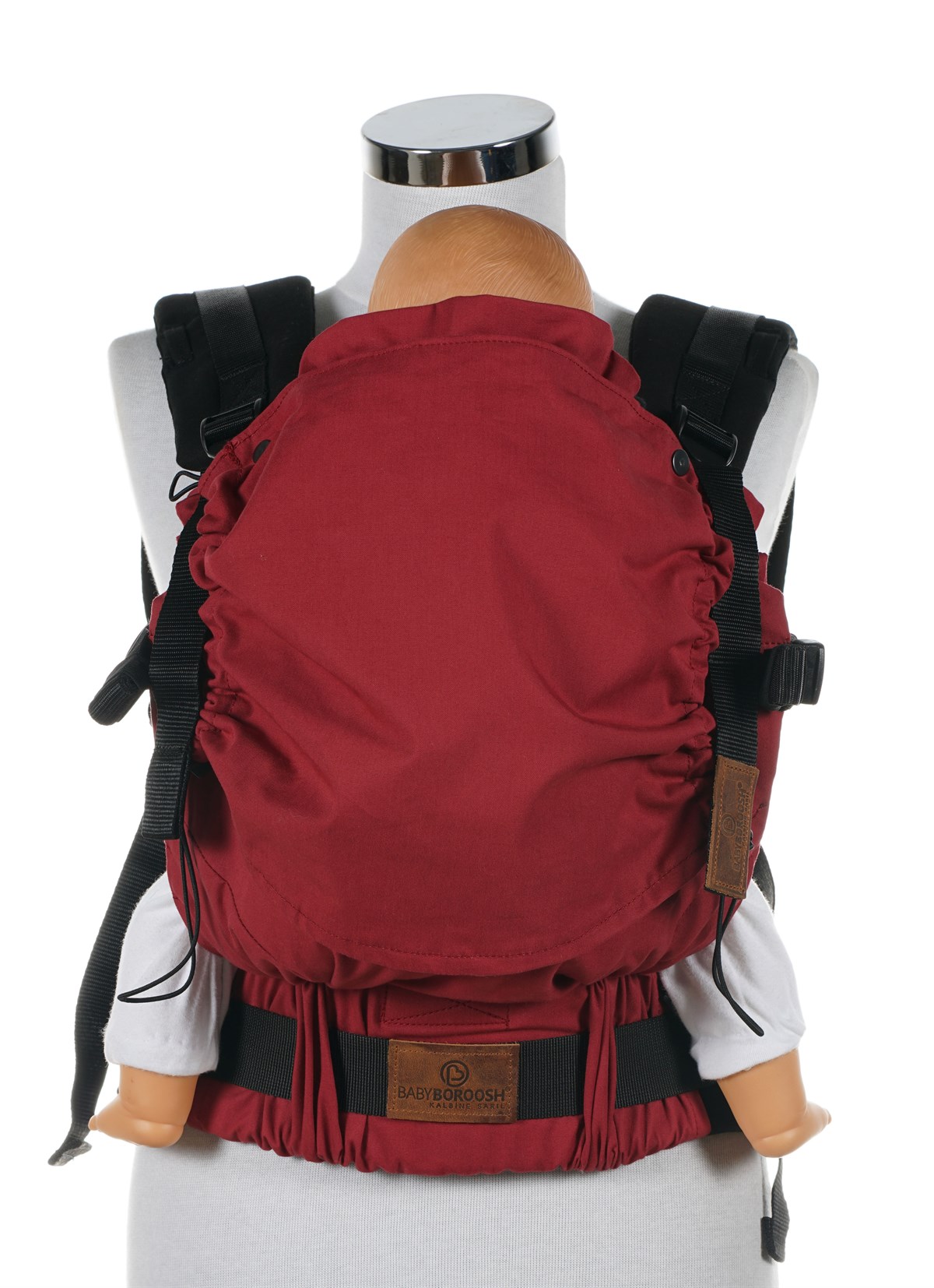 New Age Büyüyen Yenidoğan Ergonomik Bebek Kangurusu- Oeko Tex (CHERRY)