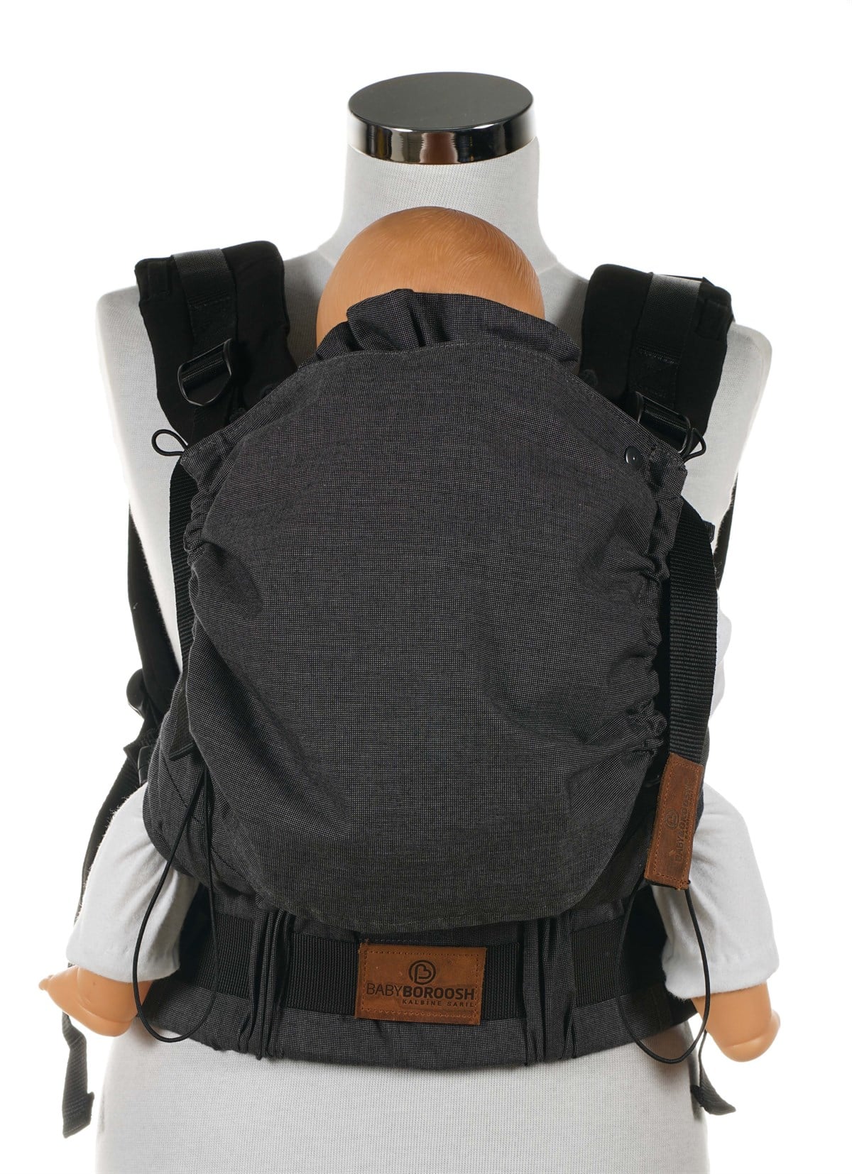 New Age Büyüyen Yenidoğan Ergonomik Bebek Kangurusu- Oeko Tex (DARK)