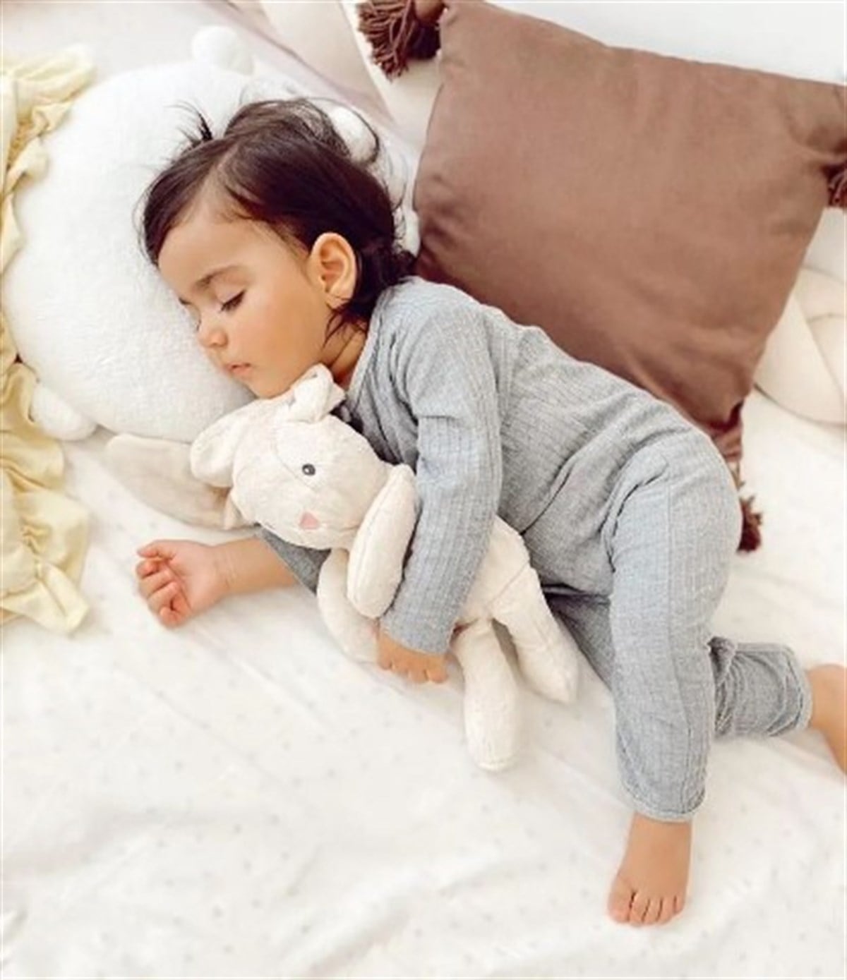 Patiksiz Esnek Bebek Tulumu (GRİ)