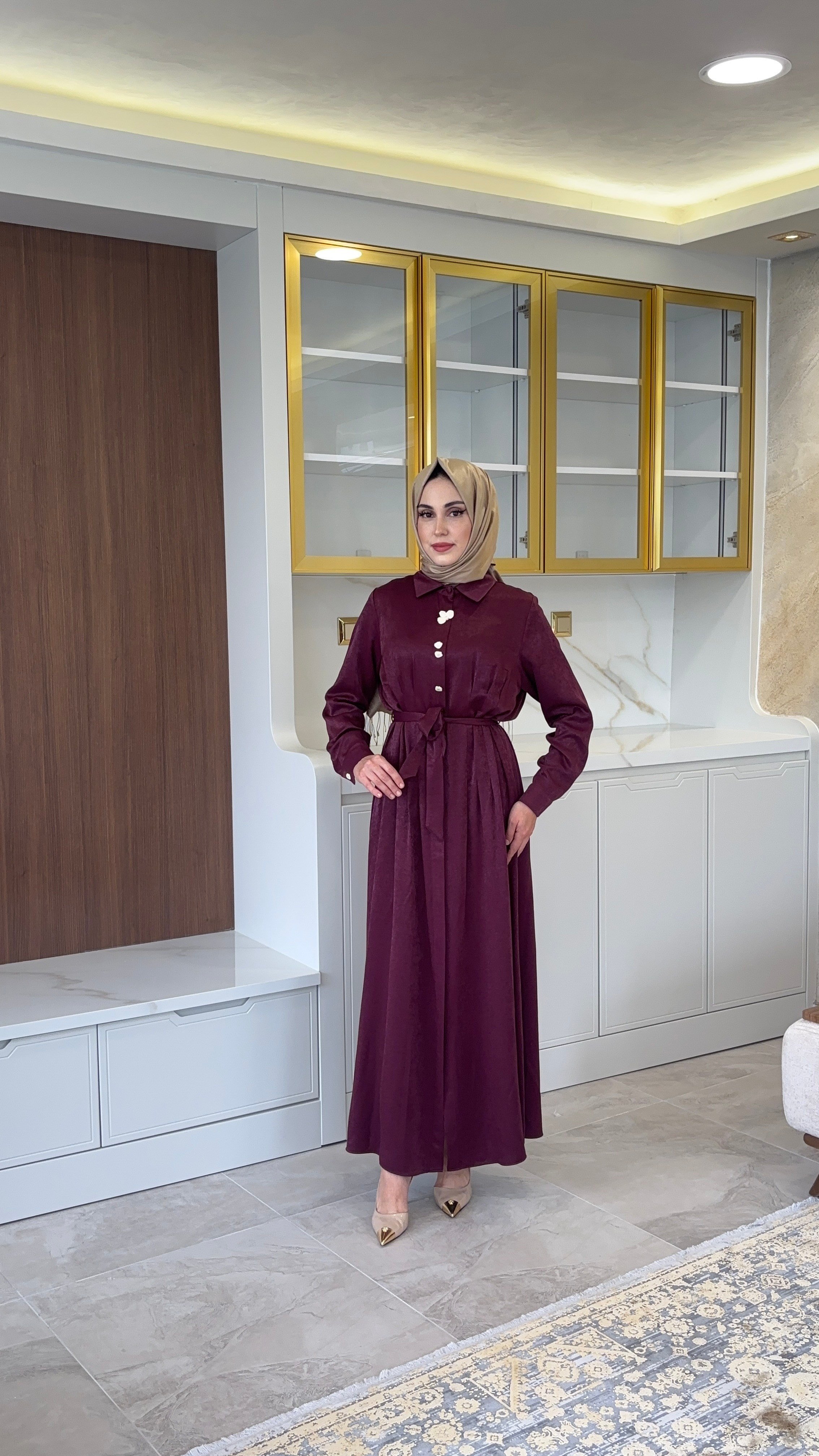 KREP KUMAŞ ELBİSE