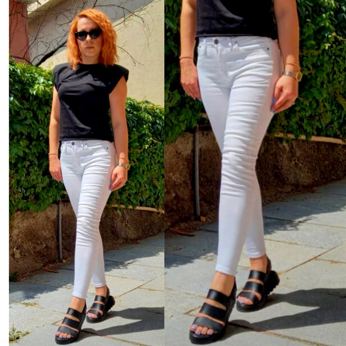 BEYAZ SKİNNY JEAN
