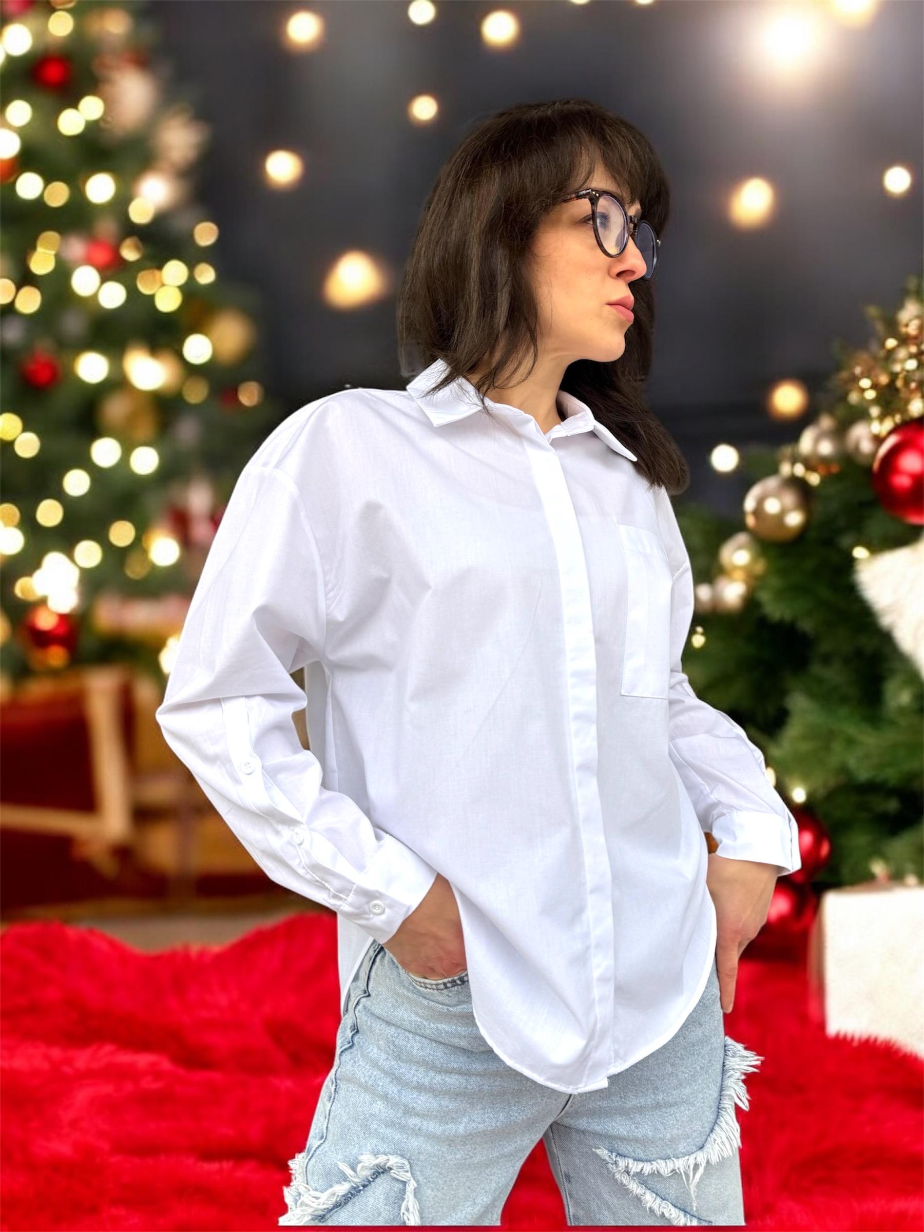 Regular Kalıp Beyaz Gömlek