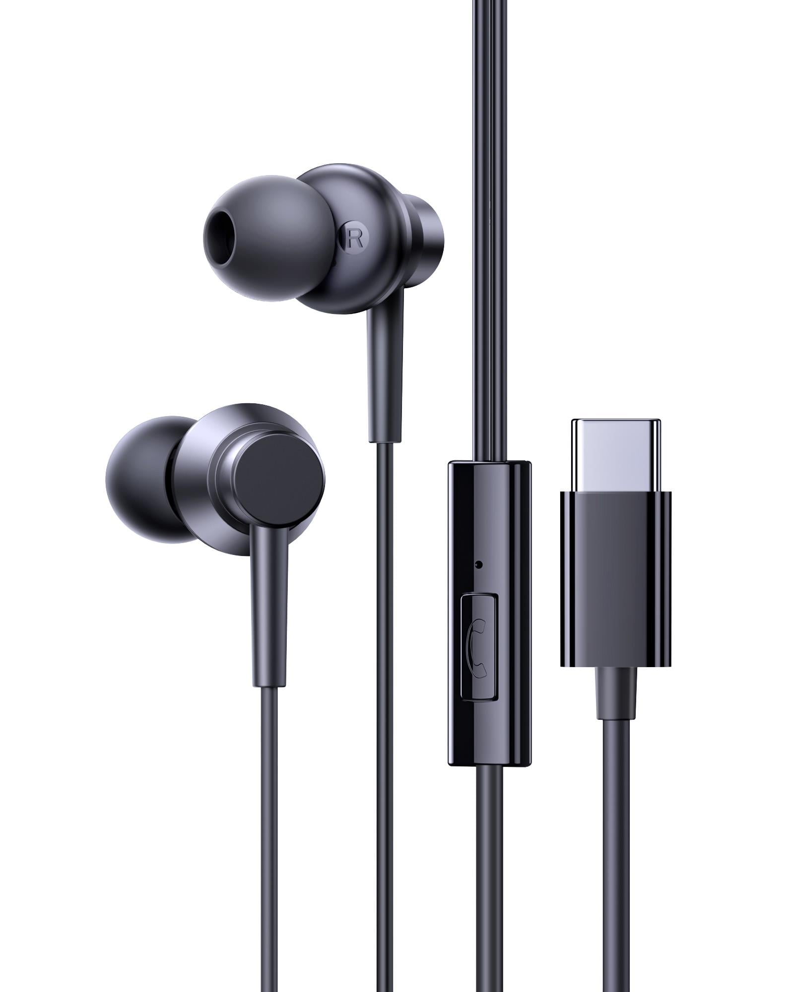Baseus Encok CZ11 Type-C Mikrofonlu Kulaklık-Siyah