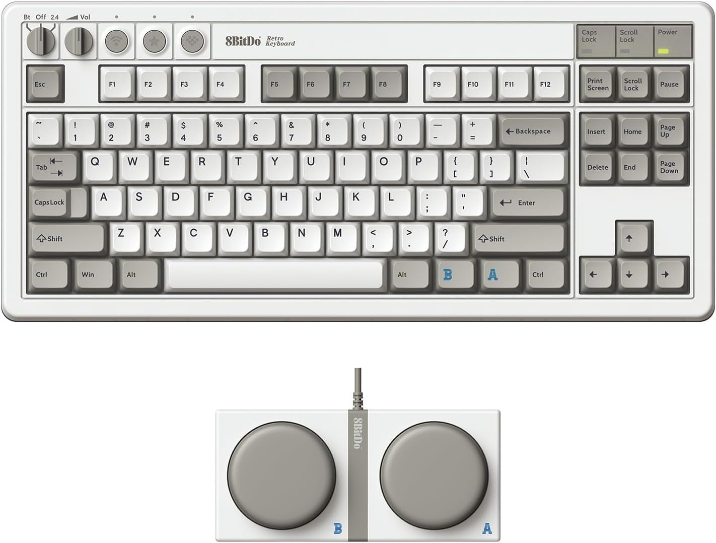 8BitDo Retro M Edition Mekanik Klavye