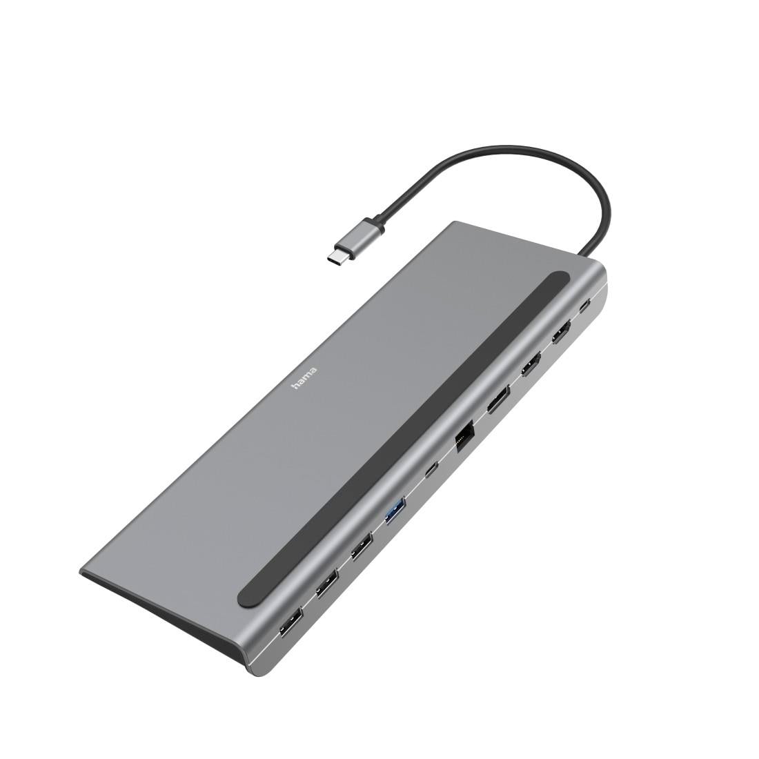 Hama USB-C 10 port 4xUSB-A,2xUSB-C,HDMI,LAN Dock Station
