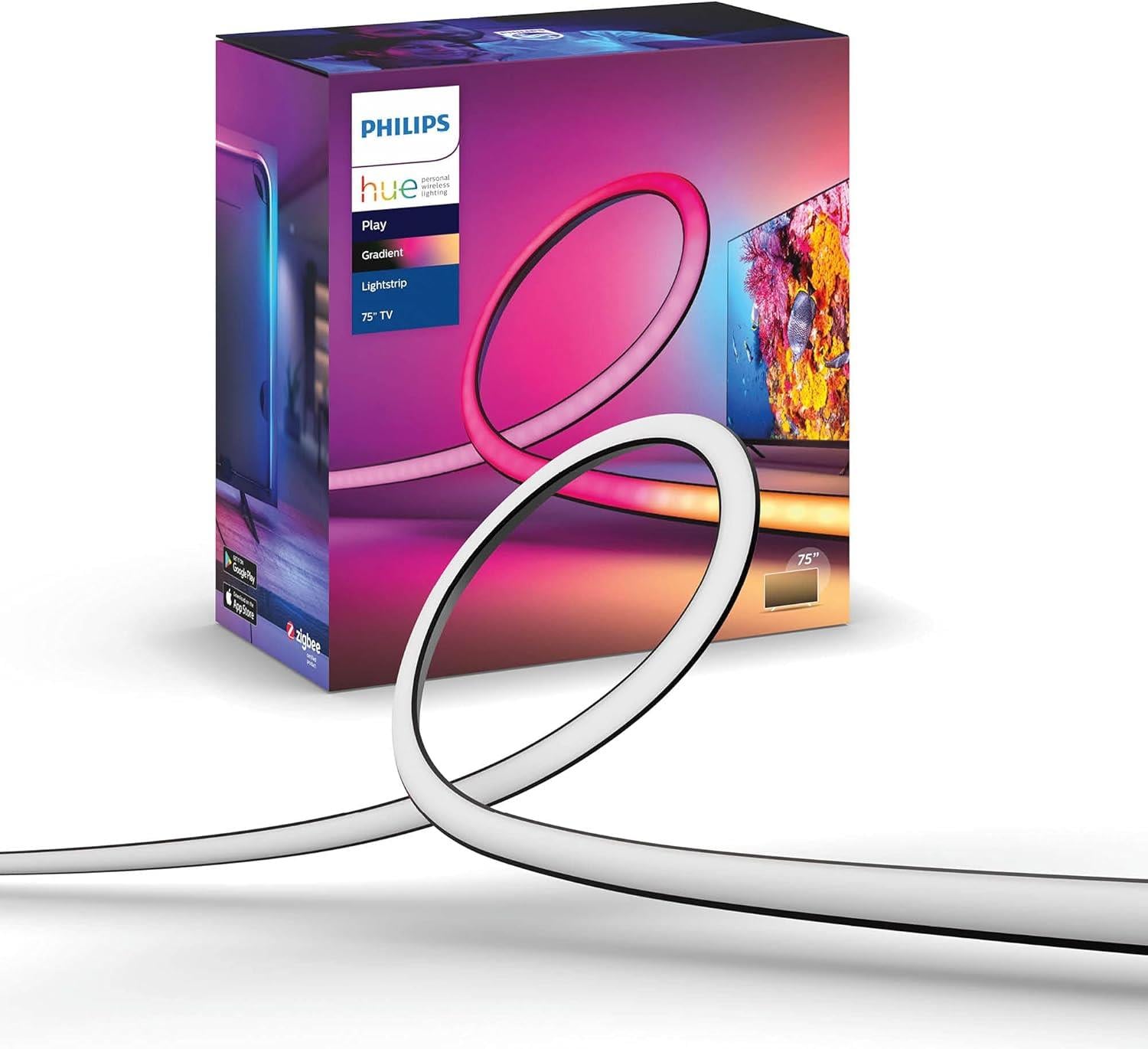 Philips Hue Lightstrip Gradient TV 75