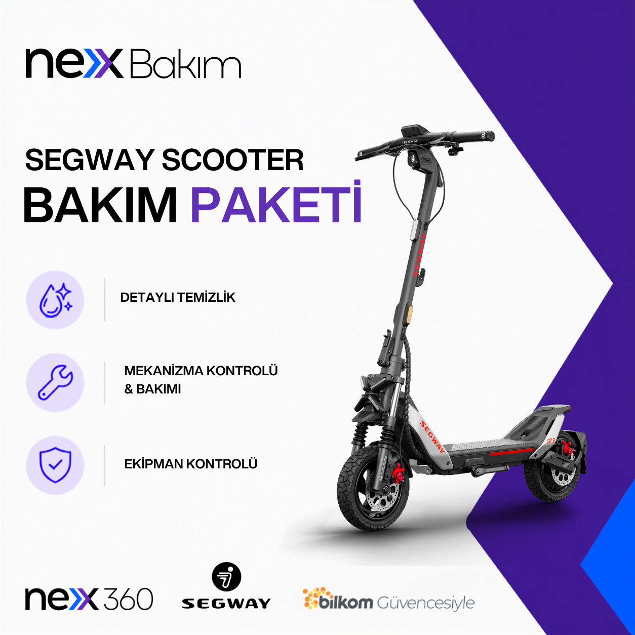 Segway Scooter Bakım Paketi