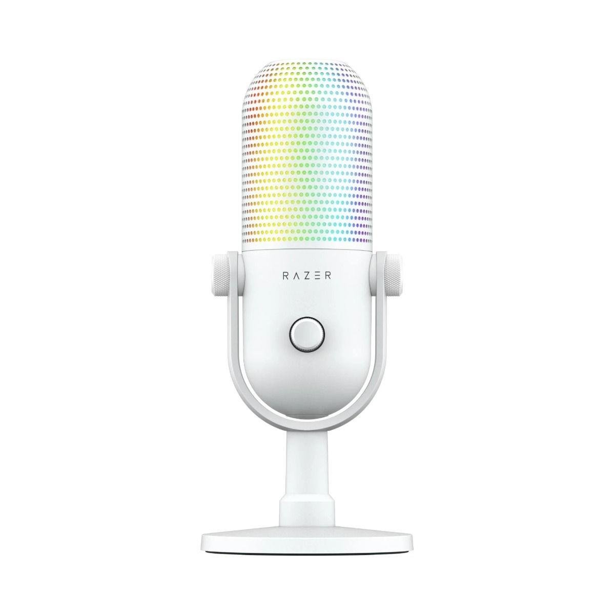 Razer Seiren V3 Chroma RGB Mikrofon Beyaz RZ19-05060200-R3M1