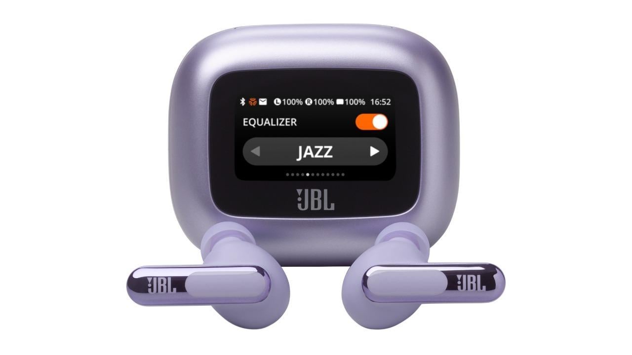 JBL Live Beam 3, Kablosuz Kulakiçi Kulaklık, Mor