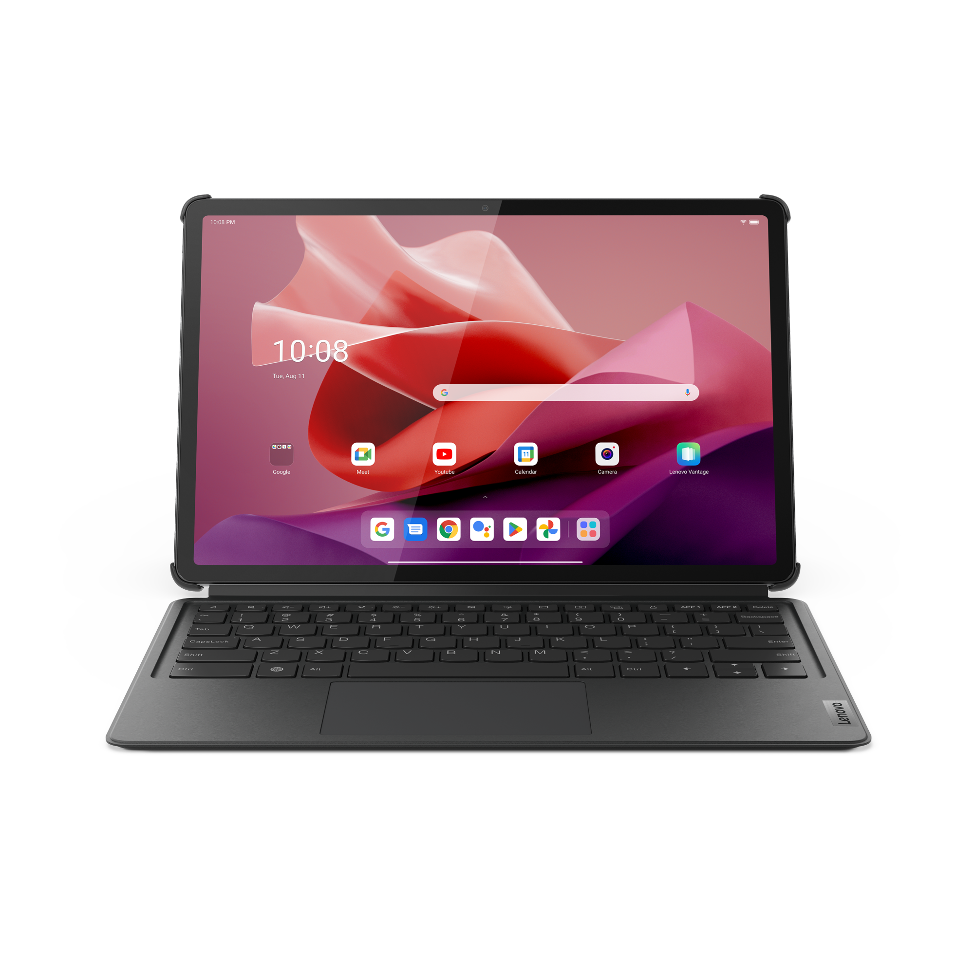 Lenovo Tab P12 Uyumlu Klavyeli Kılıf Siyah - ZG38C05200