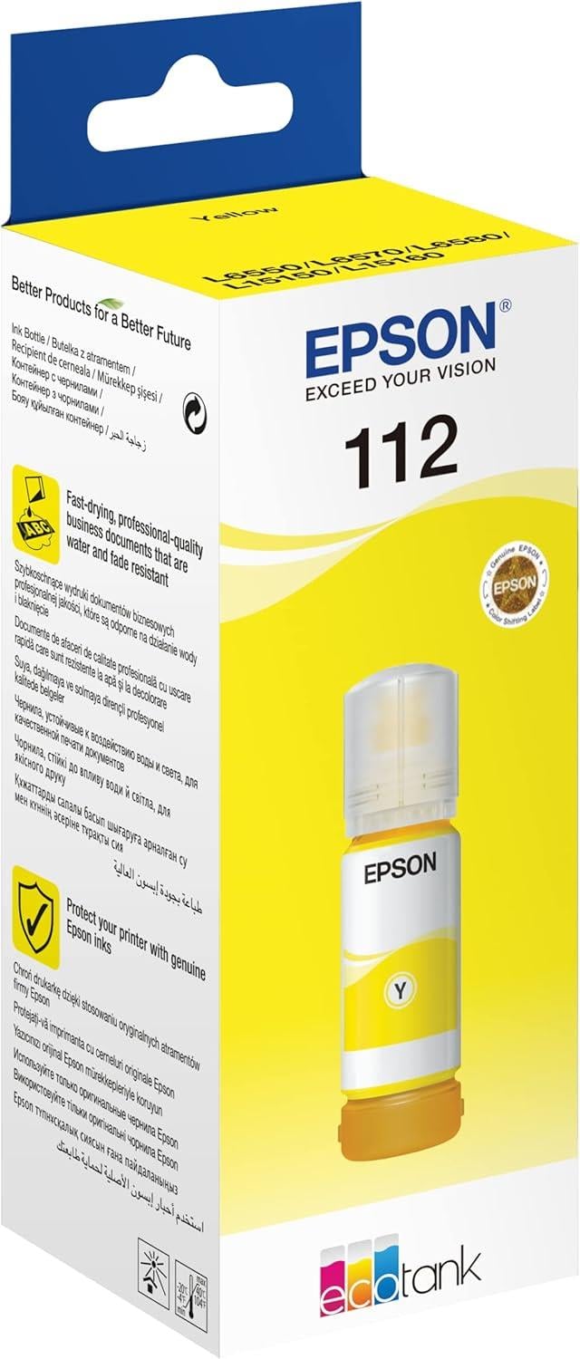 Epson 112 EcoTank Yellow Bottle - C13T06C44A