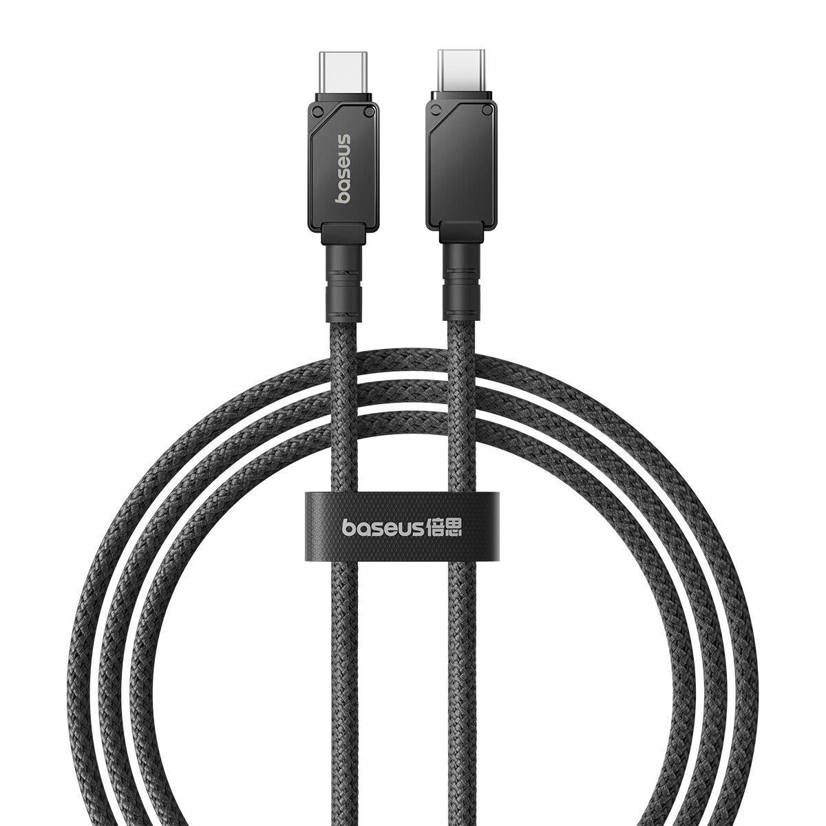 Baseus Unbreakable 100W 1 Metre PD Type-C Şarj Kablosu - Siyah