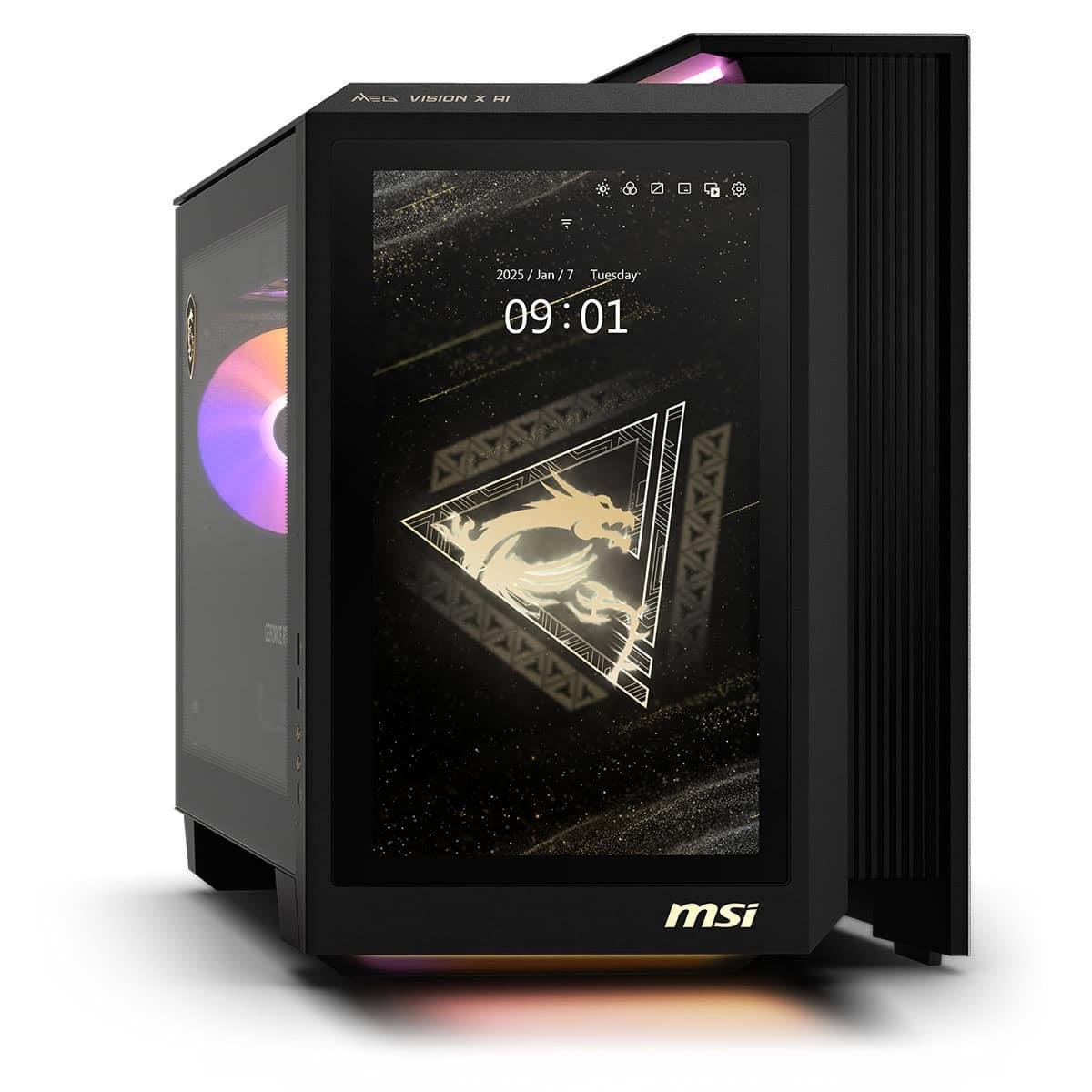 MSI MEG VISION X AI 2NVV7-004EU ULTRA 7 265K 32GB DDR5 2TB SSD RTX 5080 VENTUS 3X 16G W11 GAMING DT 