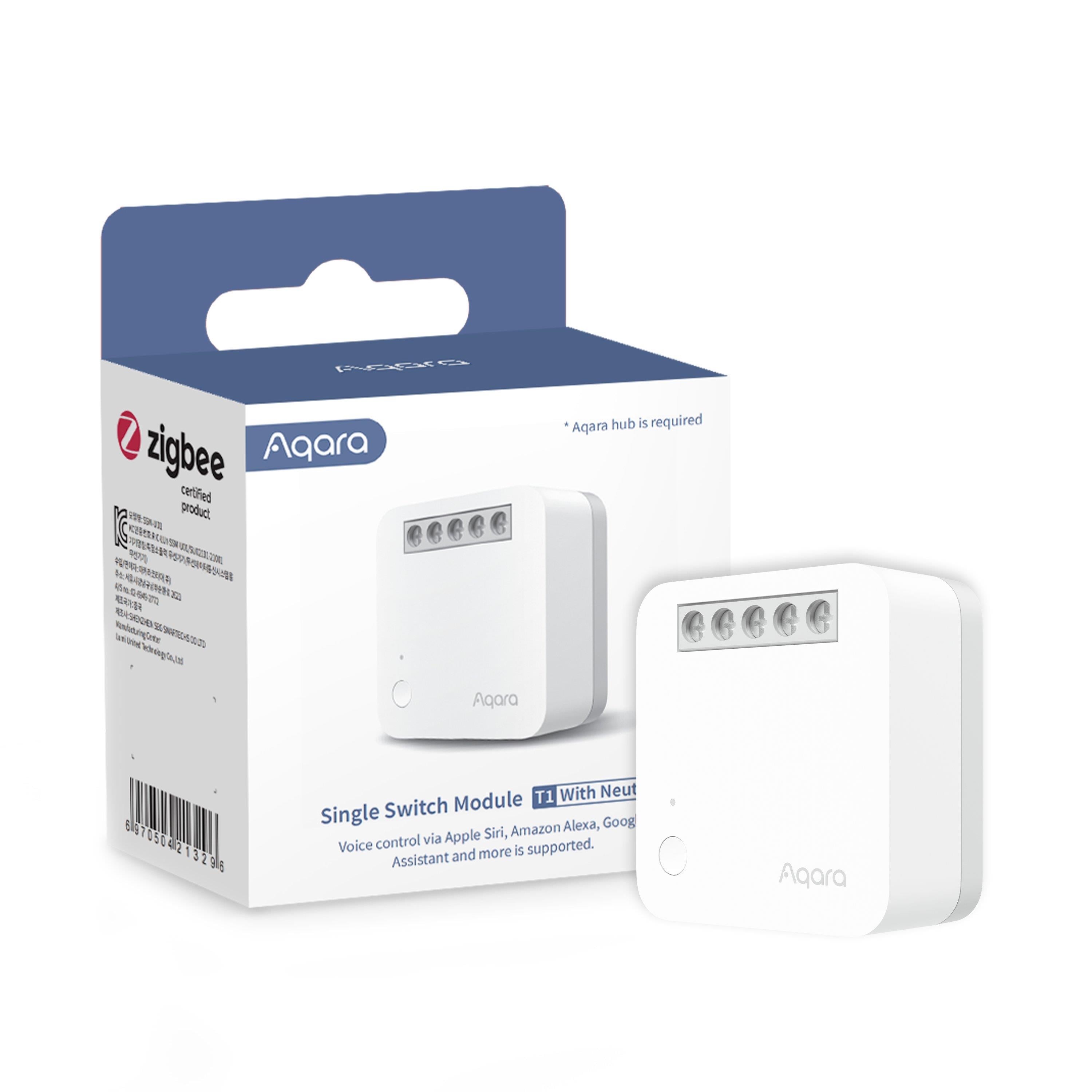Aqara Akıllı Duvar İçi Anathar Röle T1 Nötrlü SSM-U01 (Apple Home Destekli)