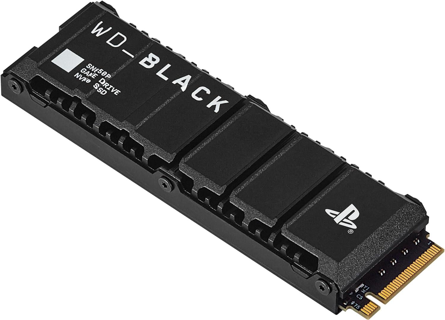 WD Black 2TB SN850P 7300MB/s-6600MB/sPlayStation 5 Uyumlu PCIe Gen4 x4 M.2 NVMe SSD - WDBBYV0020BNC-WRSN