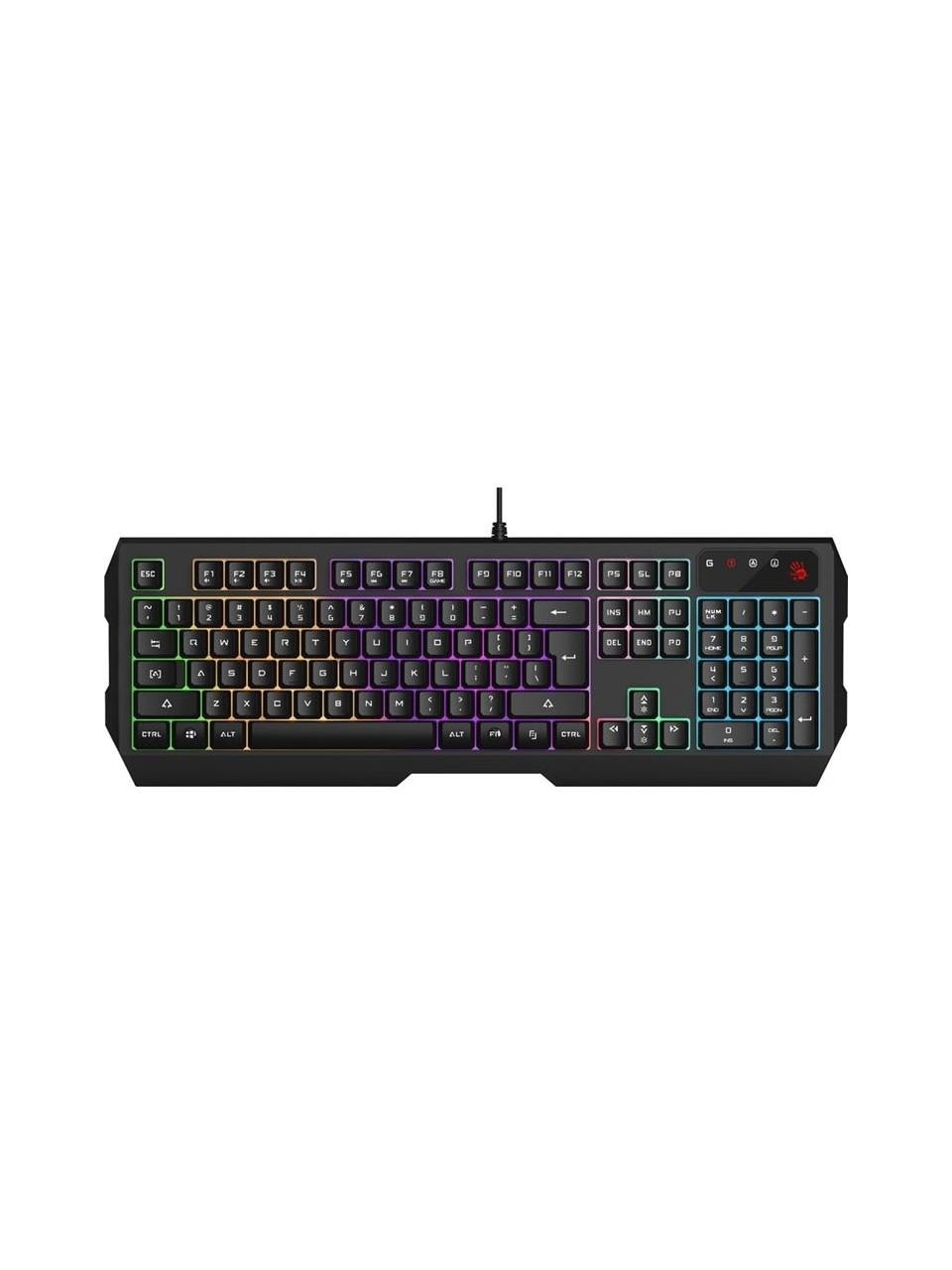 A4-Tech Bloody B135N Q USB Siyah Neon Multimedya Gaming Klavye