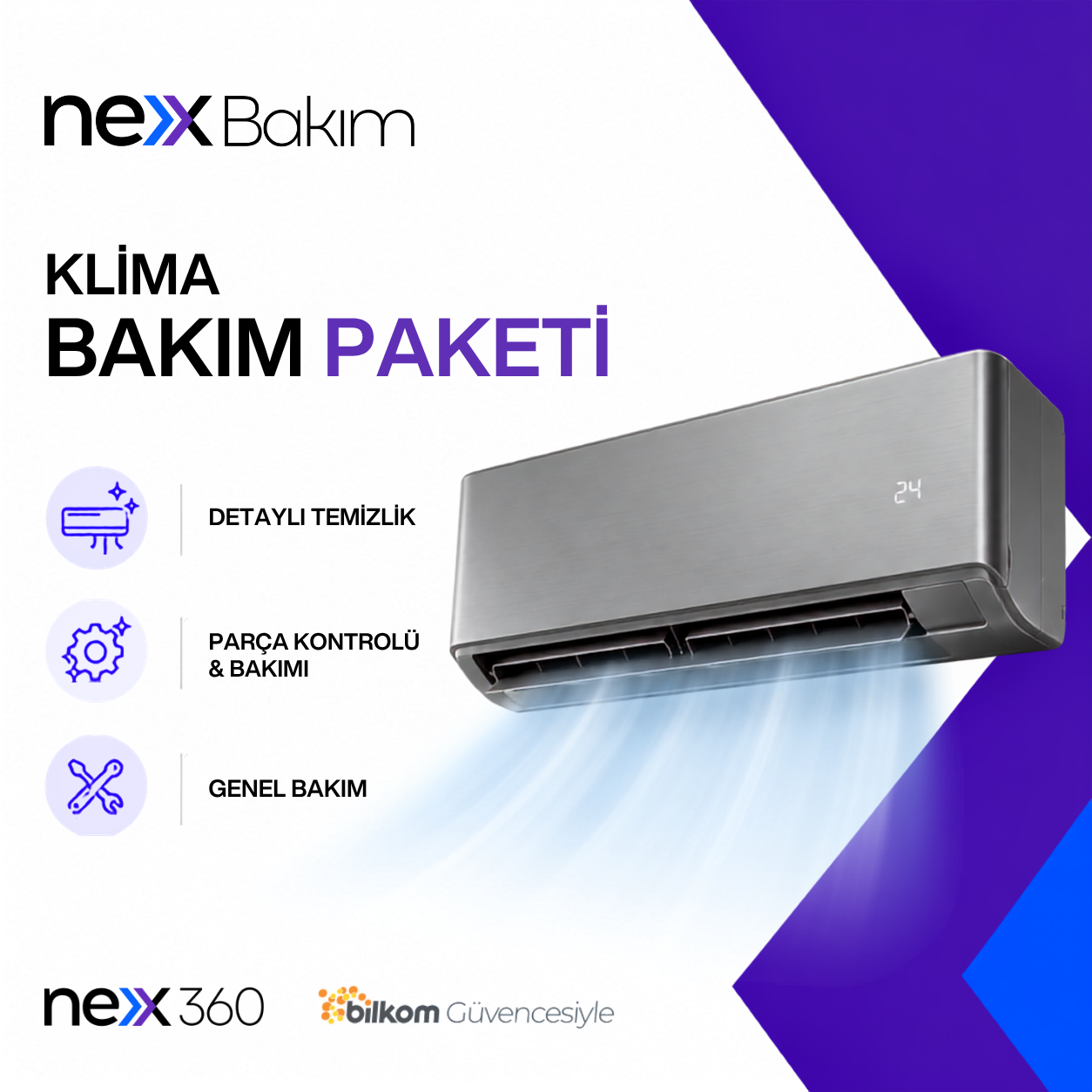 Tcl Klima Bakım Paketi