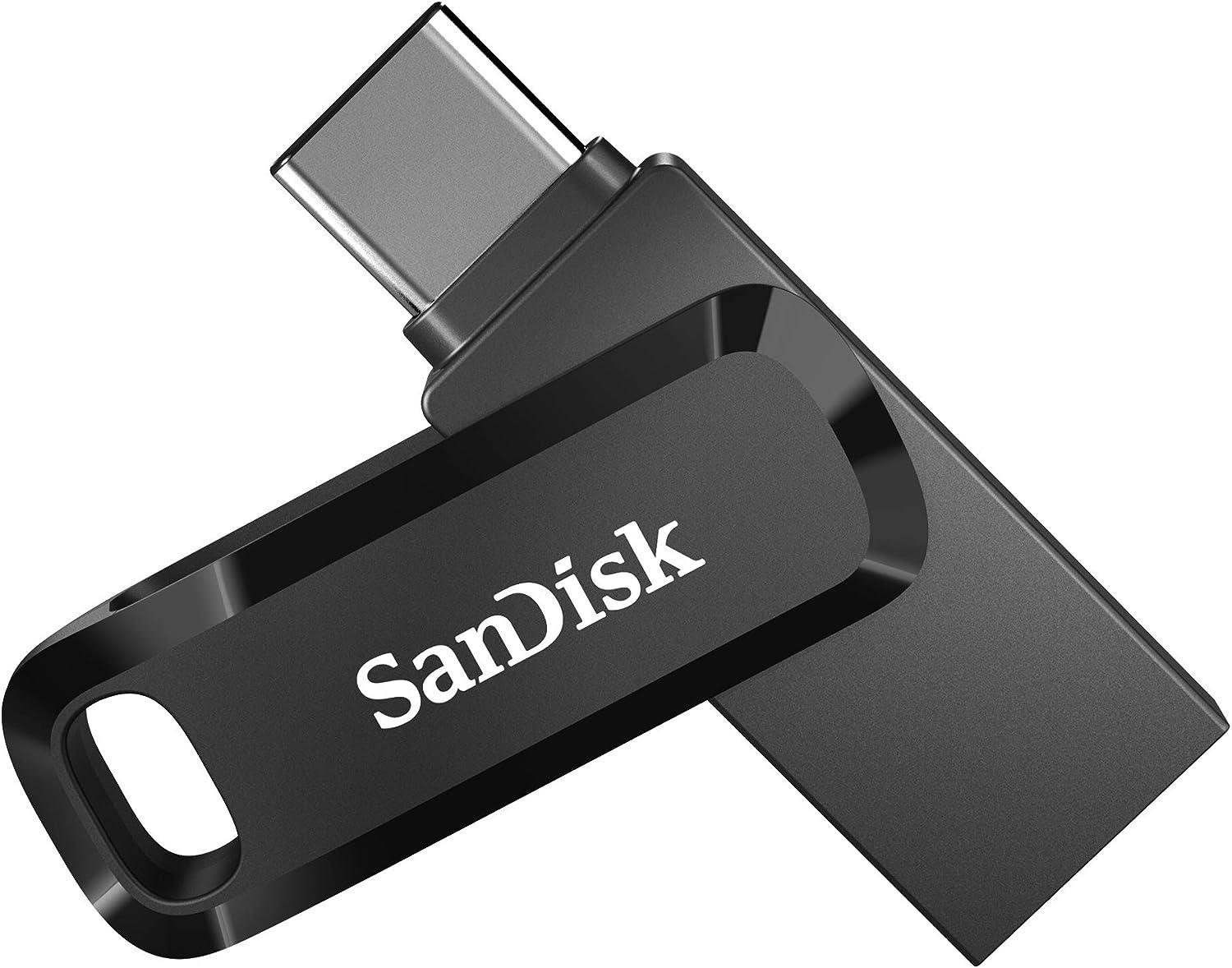 SanDisk 128GB Ultra Dual Drive Go USB Type-C Flash Drive, Flash Sürücü SDDDC3-128G-G46