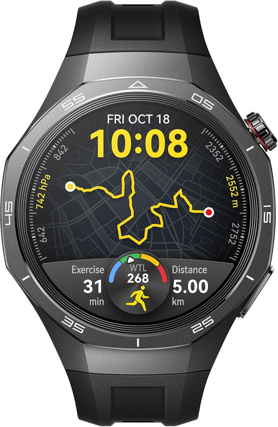 Huawei WATCH GT 5 Pro 46mm Akıllı Saat - Siyah