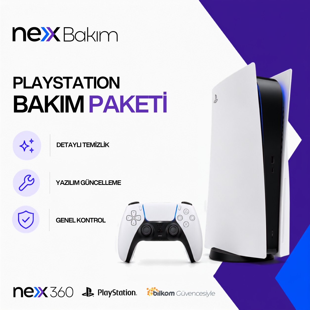 Sony Playstation Bakım Paketi