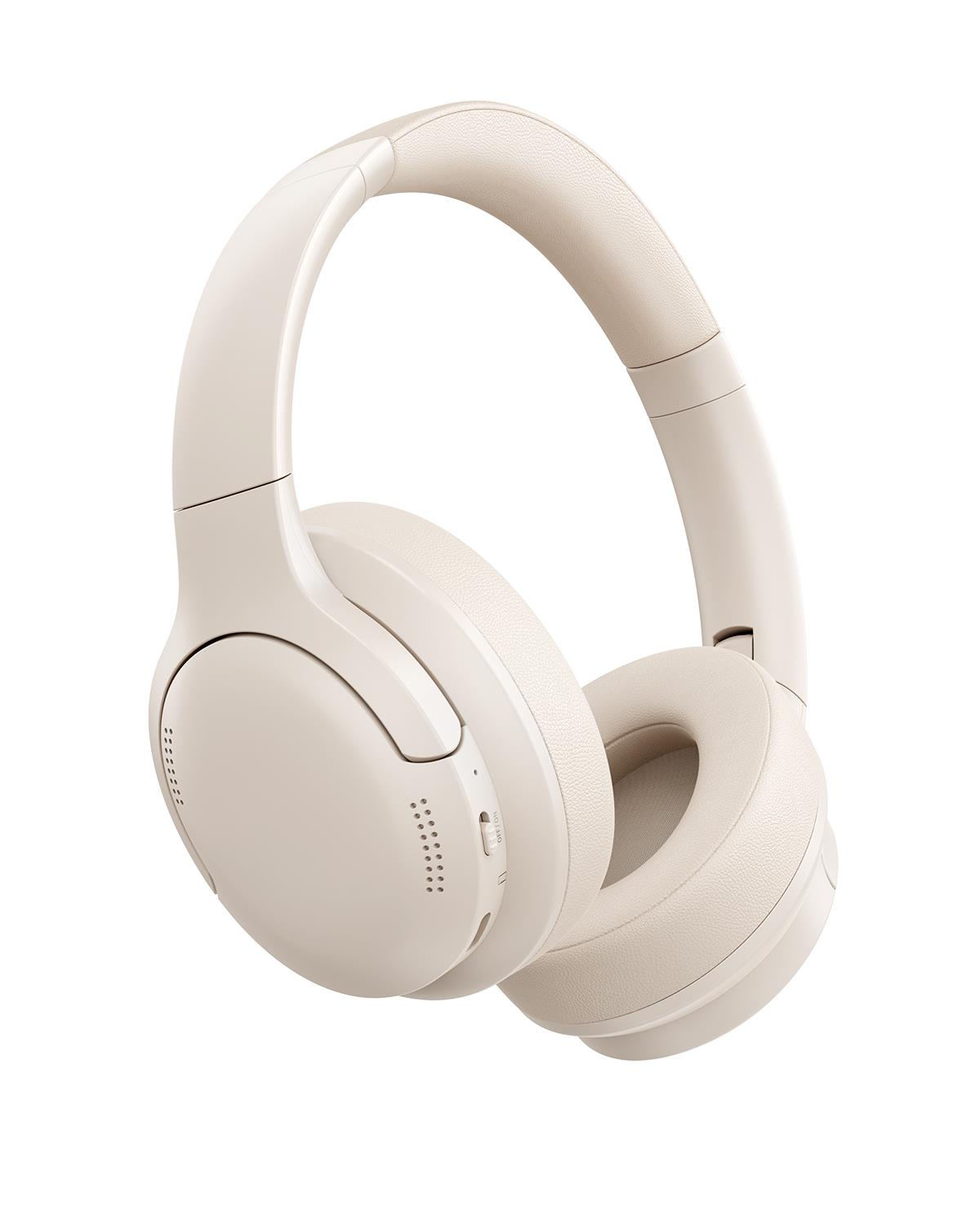 Baseus Bass BH1 Lite Kablosuz Kulaküstü Kulaklık - Beyaz