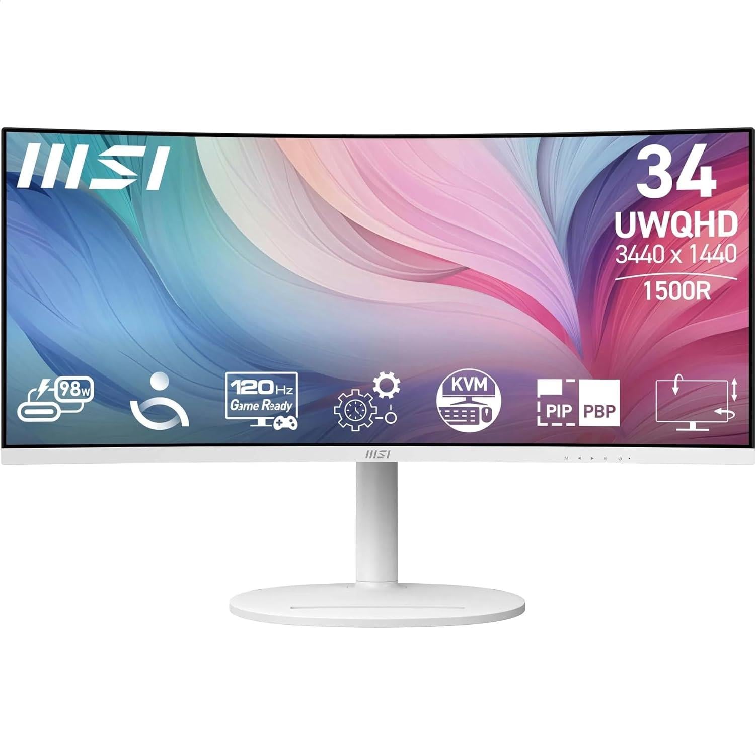 MSI 34 MODERN MD342CQPW 1920x1080 (UWQHD) 16:9 CURVE IPS 120HZ 1MS MONITOR