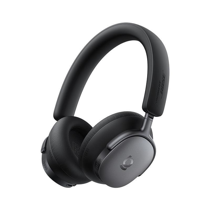 Baseus Inspire Sound by Bose XH1 ANC 100 saat çalma süresi 4 mikrofon BT6.0 Kablosuz Kulak Üstü Kulaklık, Siyah
