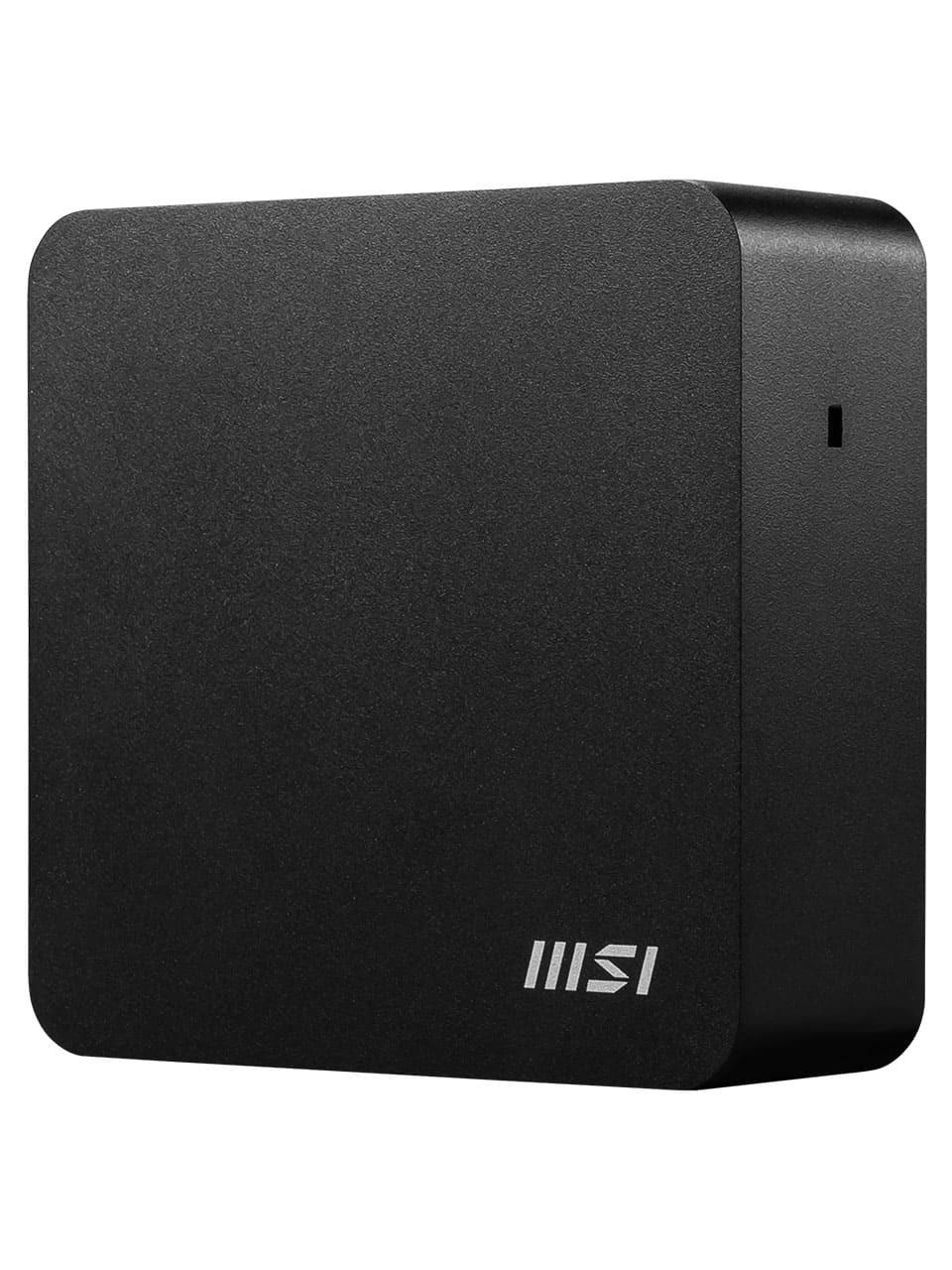 MSI CUBI NUC 1M-003EU CORE 3 100U 8GB DDR5 512GBB SSD W11PRO SIYAH MINI DT PC