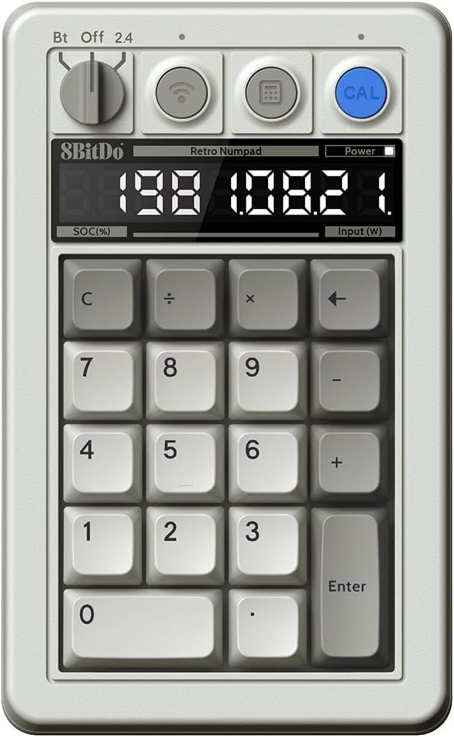 8BitDo Retro 18 M Edition Mekanik Numpad