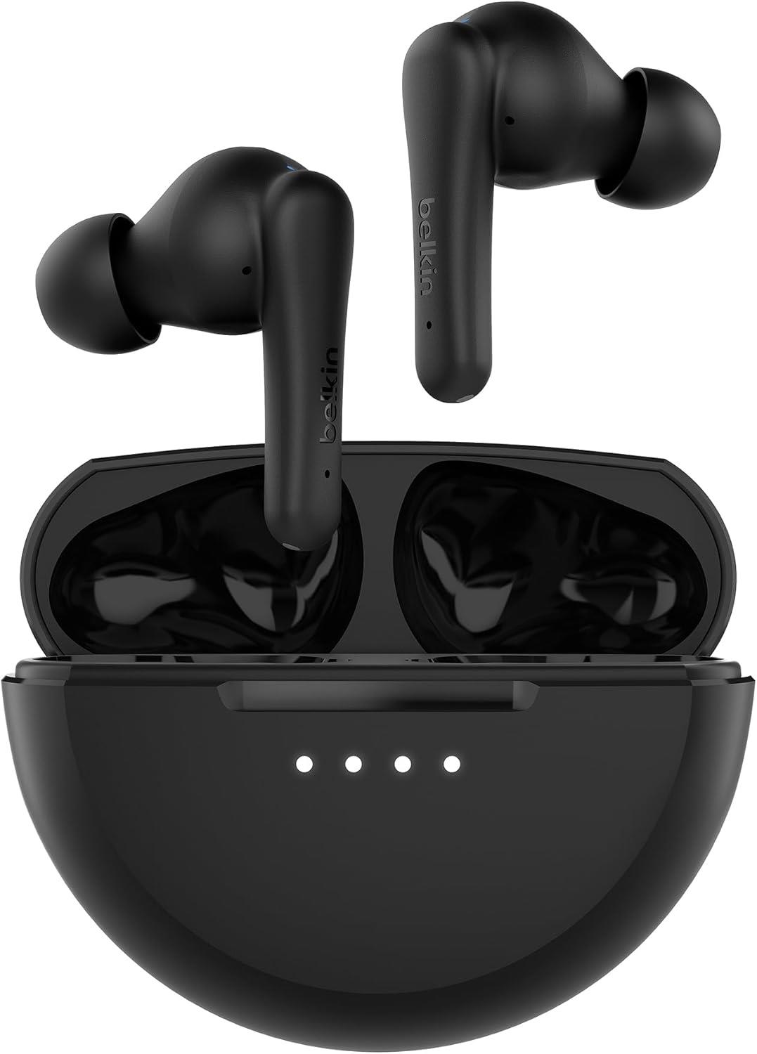 Belkin SoundForm Rhythm TWS Bluetooth Kulaklık, Siyah