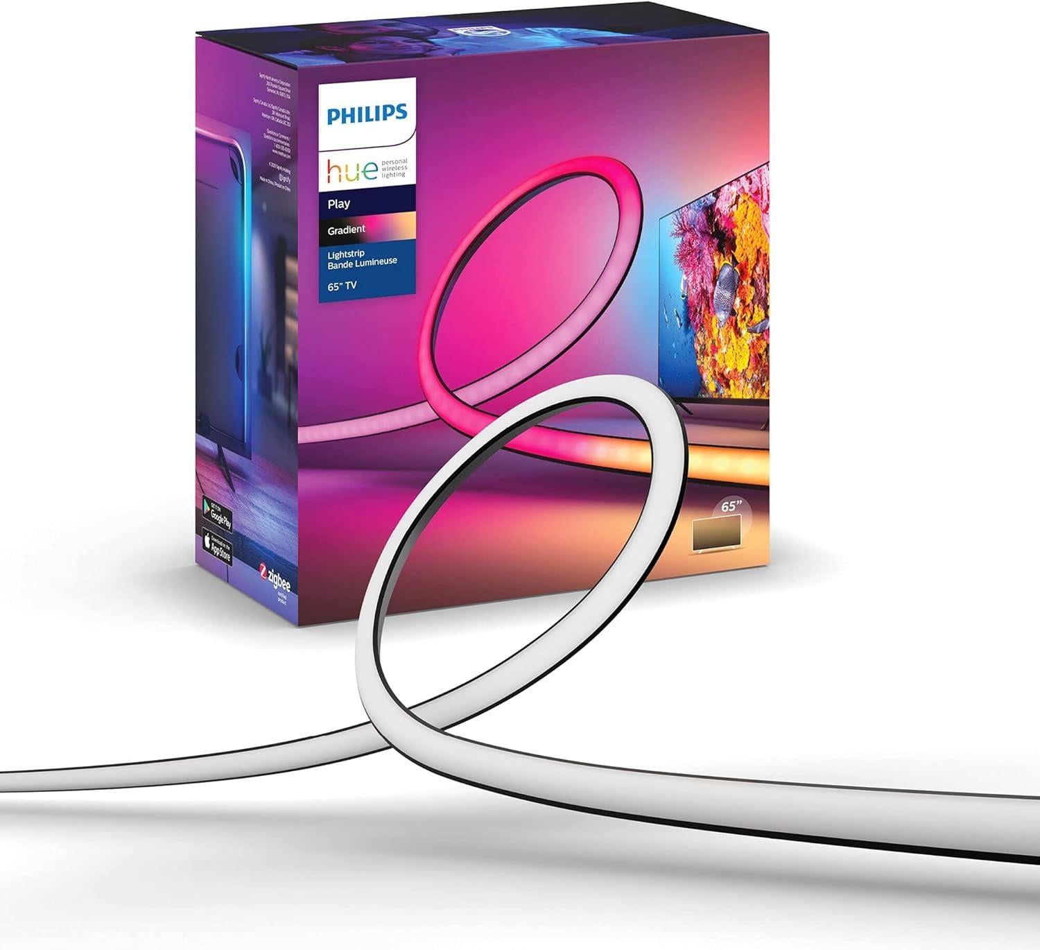 Philips Hue Lightstrip Gradient TV 65
